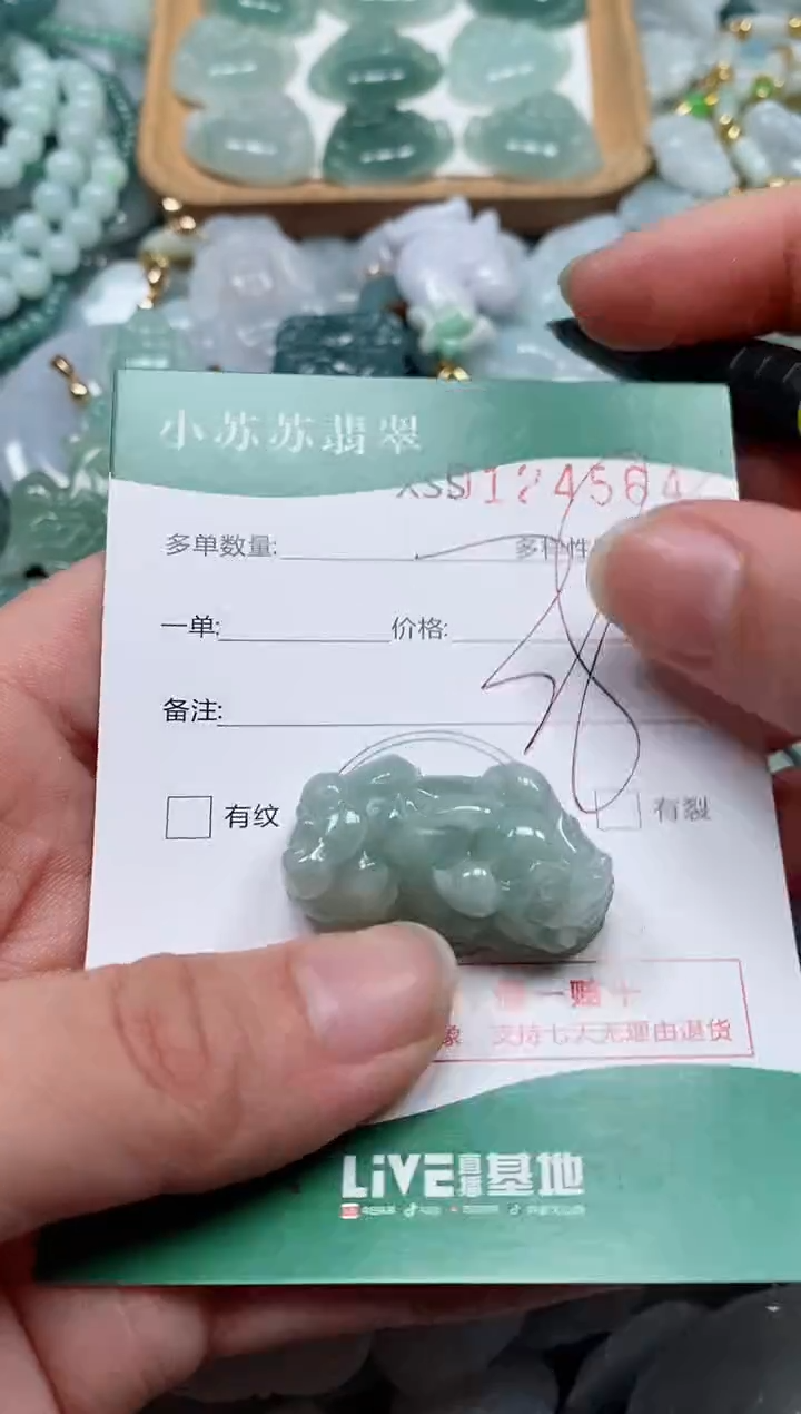 【闪购商品】翡翠颈饰未镶嵌闪购商品0124564