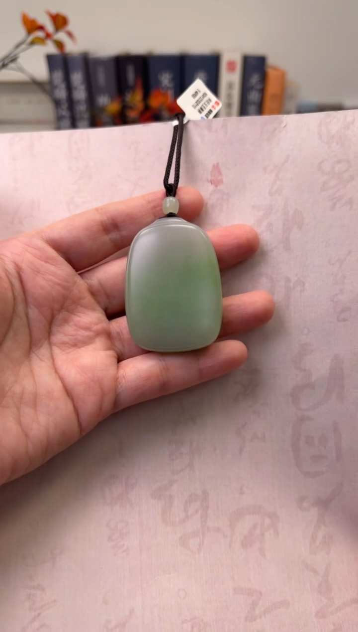 【闪购商品】和田玉吊坠未镶嵌翠青吊坠