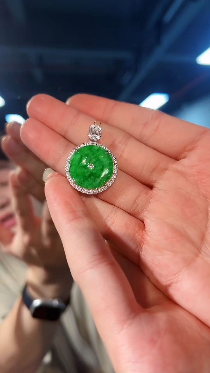 【闪购商品】翡翠颈饰未镶嵌缅料A货/支持复检/一件