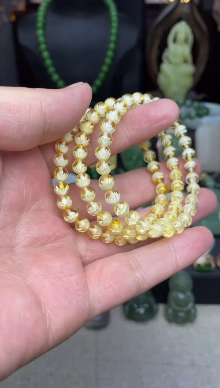 【闪购商品】蜜蜡手链未镶嵌f070多样性发其一