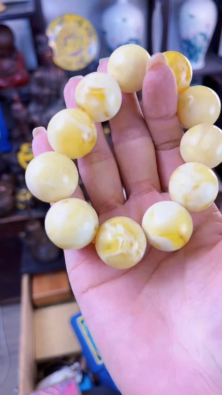 【闪购商品】蜜蜡手链未镶嵌【闪购商品闪购商品】