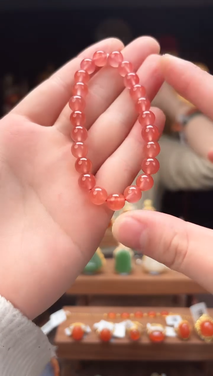 【闪购商品】南红玛瑙f265手串1305未镶嵌-