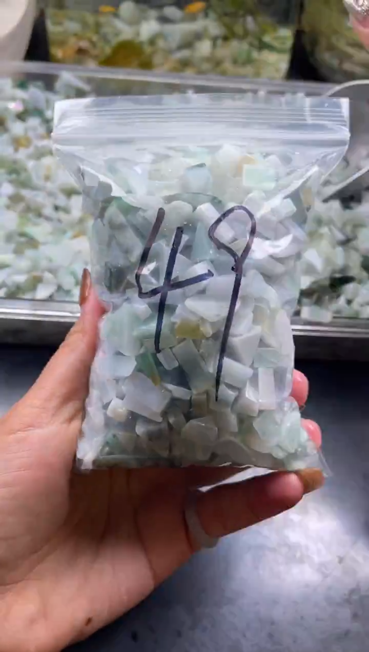 配石翡翠天然翡翠迷你500克49