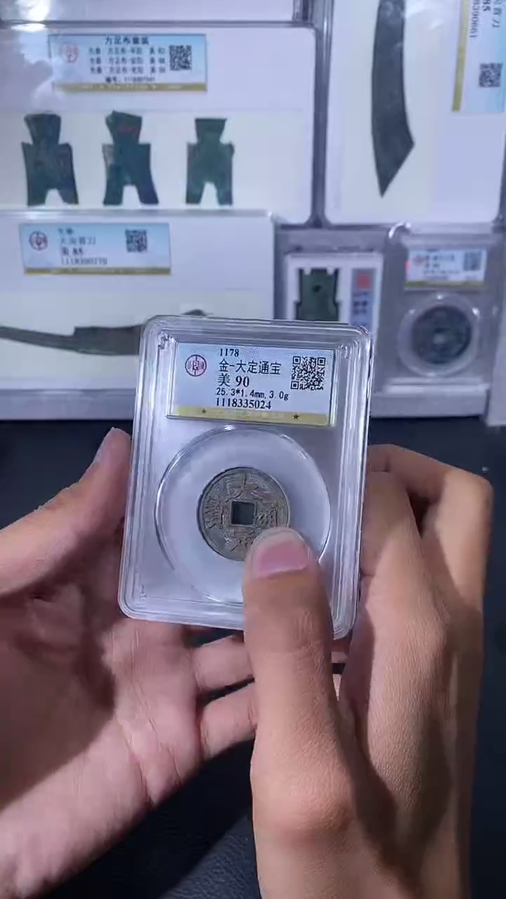 【闪购商品】金琪珍大定通宝一枚