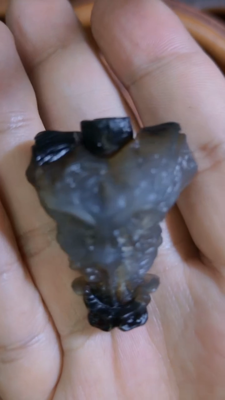 未镶嵌颈饰玛瑙/玉髓3黑刑天异色