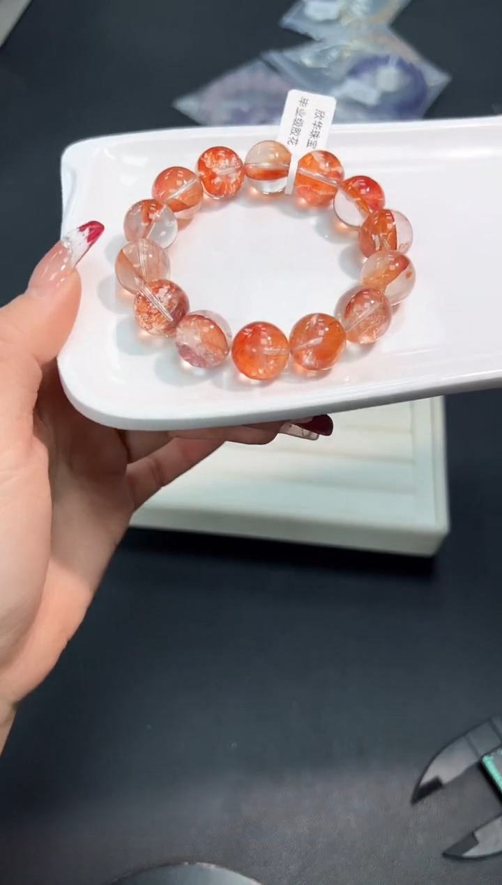 【闪购商品】水晶手串未镶嵌55G多样性发其一/1条默认微瑕