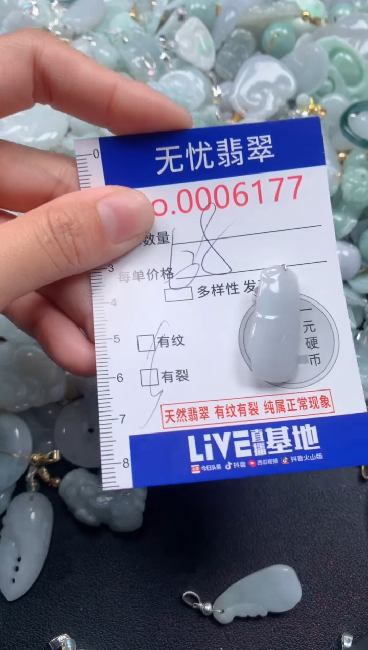 颈饰未镶嵌翡翠6177