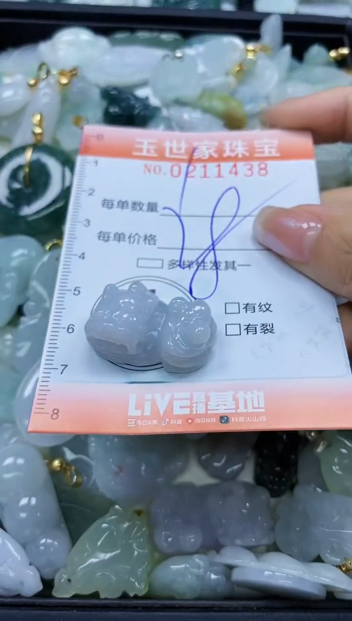 【闪购商品】翡翠颈饰未镶嵌闪购0211438