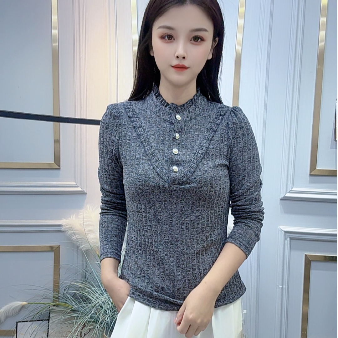 2025秋冬新款时尚百搭长袖衬衫女简约洋气显瘦气质设计感小众衬衣