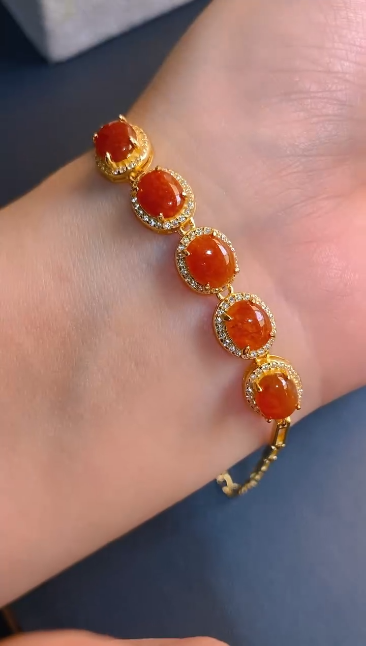 【闪购商品】翡翠耳饰银S925镶嵌天然A货翡翠1