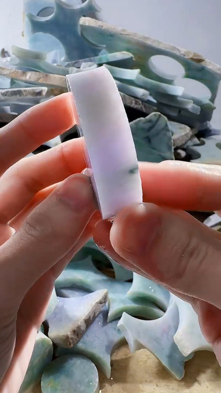 裸石翡翠天然缅甸翡翠1710