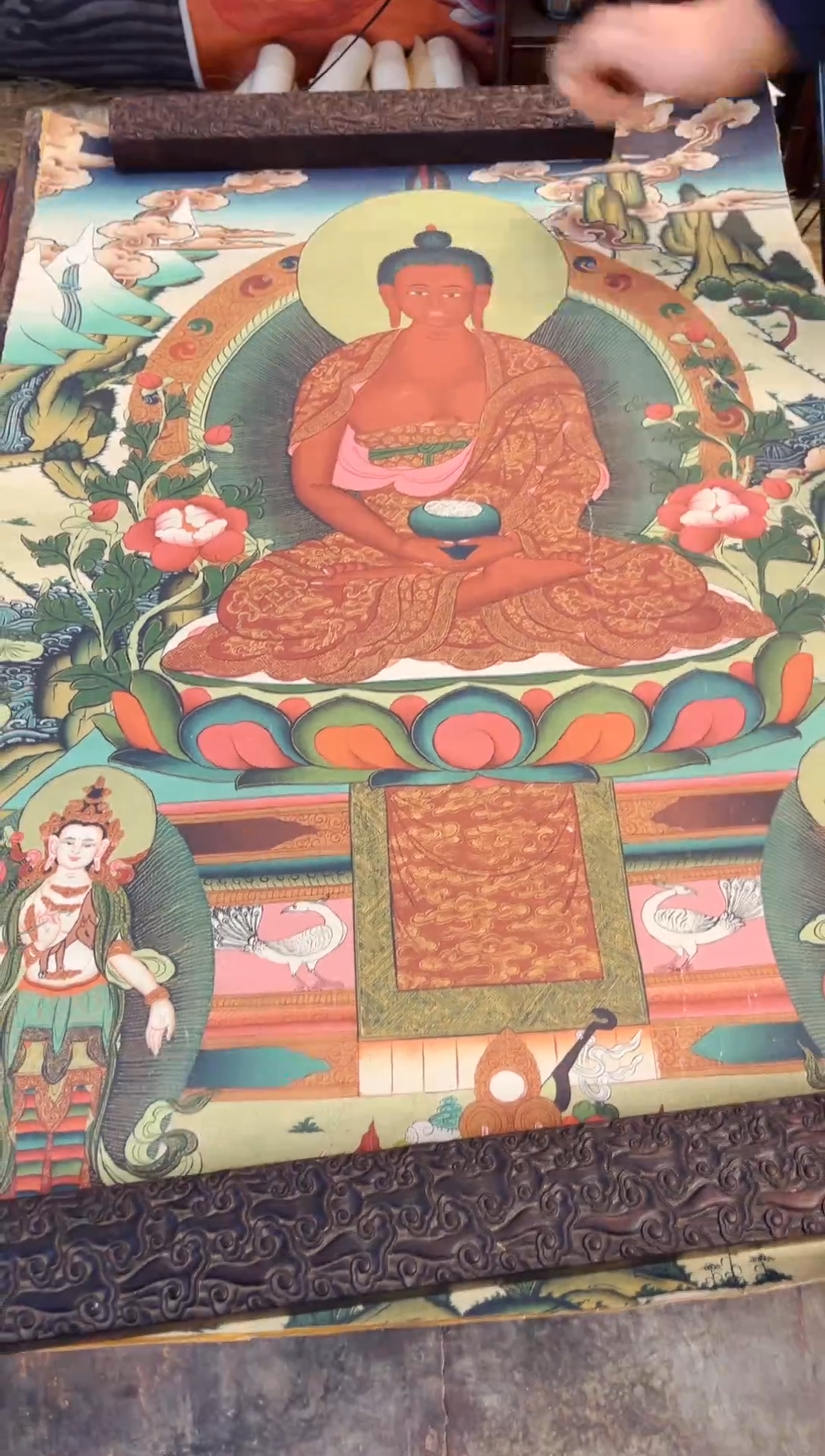卷轴画大朱画院老刘专属AA123