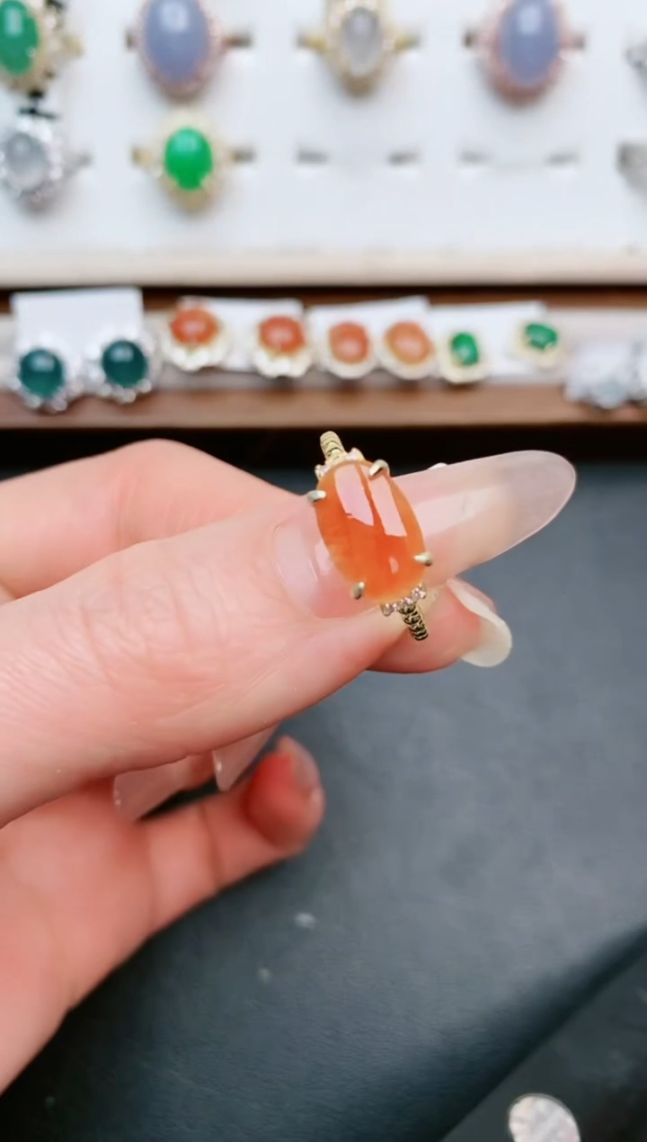 【闪购商品】翡翠戒指银S925镶嵌.....