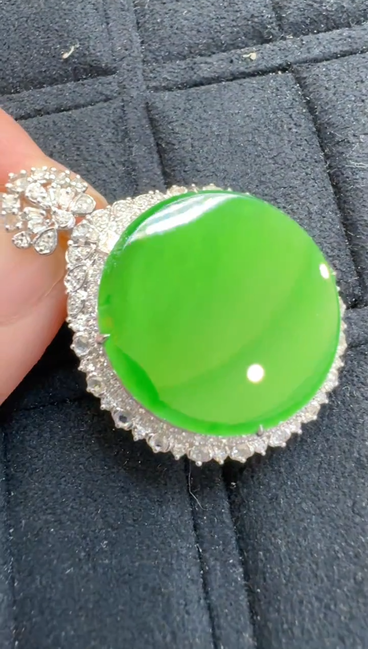 【闪购商品】翡翠吊坠(不含链)18K金镶嵌多样性团购发一件