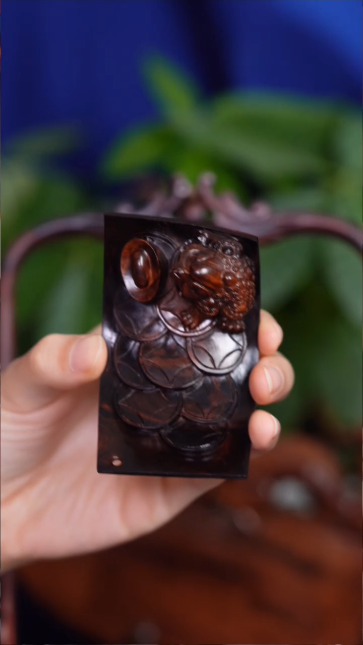 手串/手链黄花梨/降香黄檀永*金蟾进宝