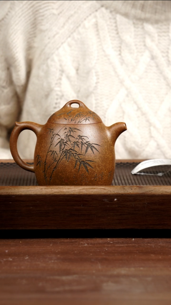 茶壶紫砂醉*风龙骨金砂秦权400CC