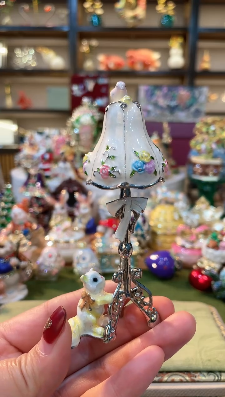 【闪购商品】珐琅彩精致首饰盒