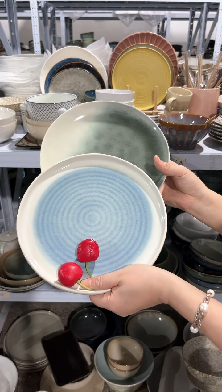 【闪购商品】瓷片外贸尾货瑕疵满20包邮X2 小盘组合
