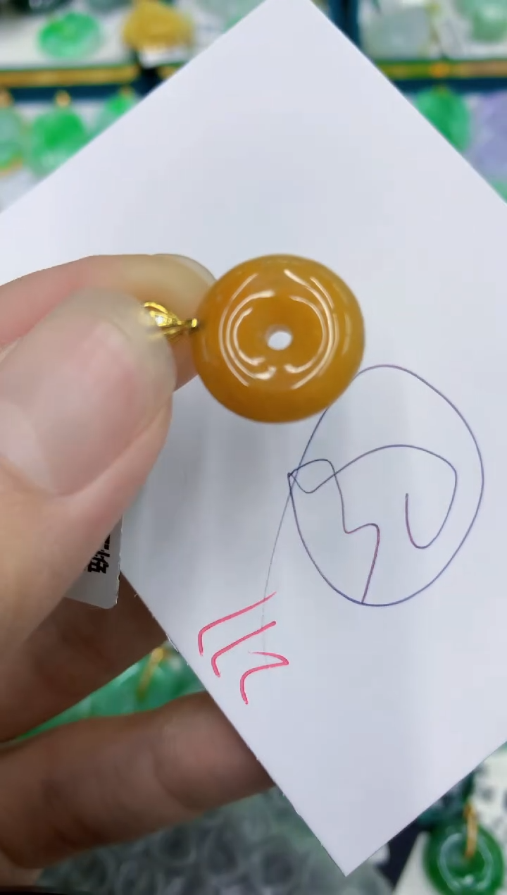 翡翠未镶嵌颈饰1111111111