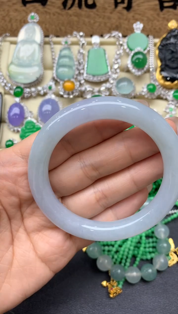 【闪购商品】翡翠手镯未镶嵌235-中国好珍宝