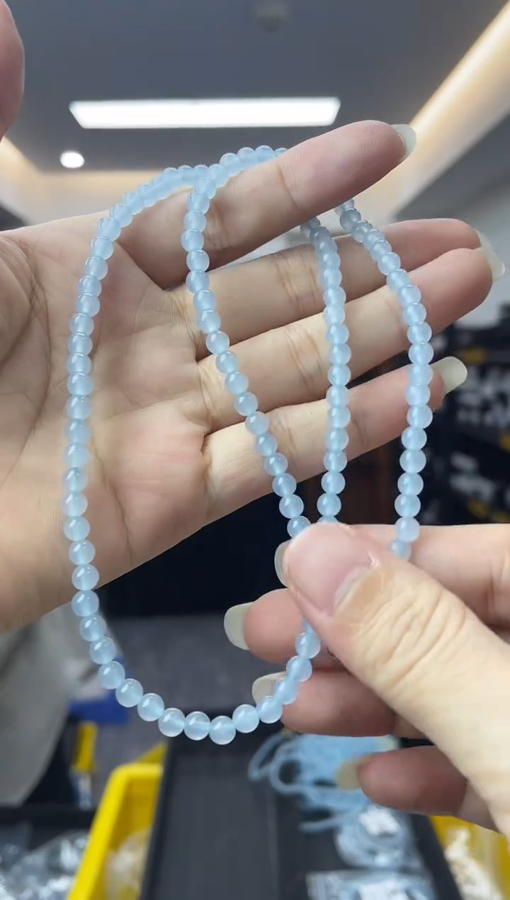 【闪购商品】海蓝宝石颈饰未镶嵌多样性一件发货