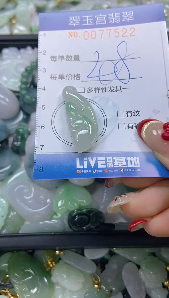 【闪购商品】翡翠颈饰未镶嵌闪购0077522