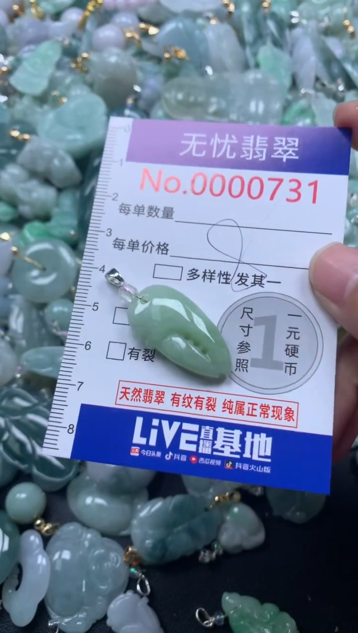 颈饰未镶嵌翡翠731