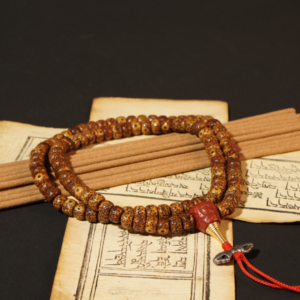 20世纪星月菩提念珠/LBT1916Z/古玩老串/律宝堂