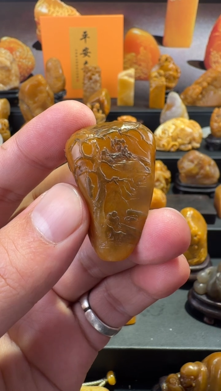 【闪购商品】田黄石半知田黄直播间