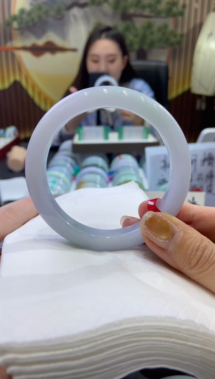 未镶嵌手镯翡翠0006669