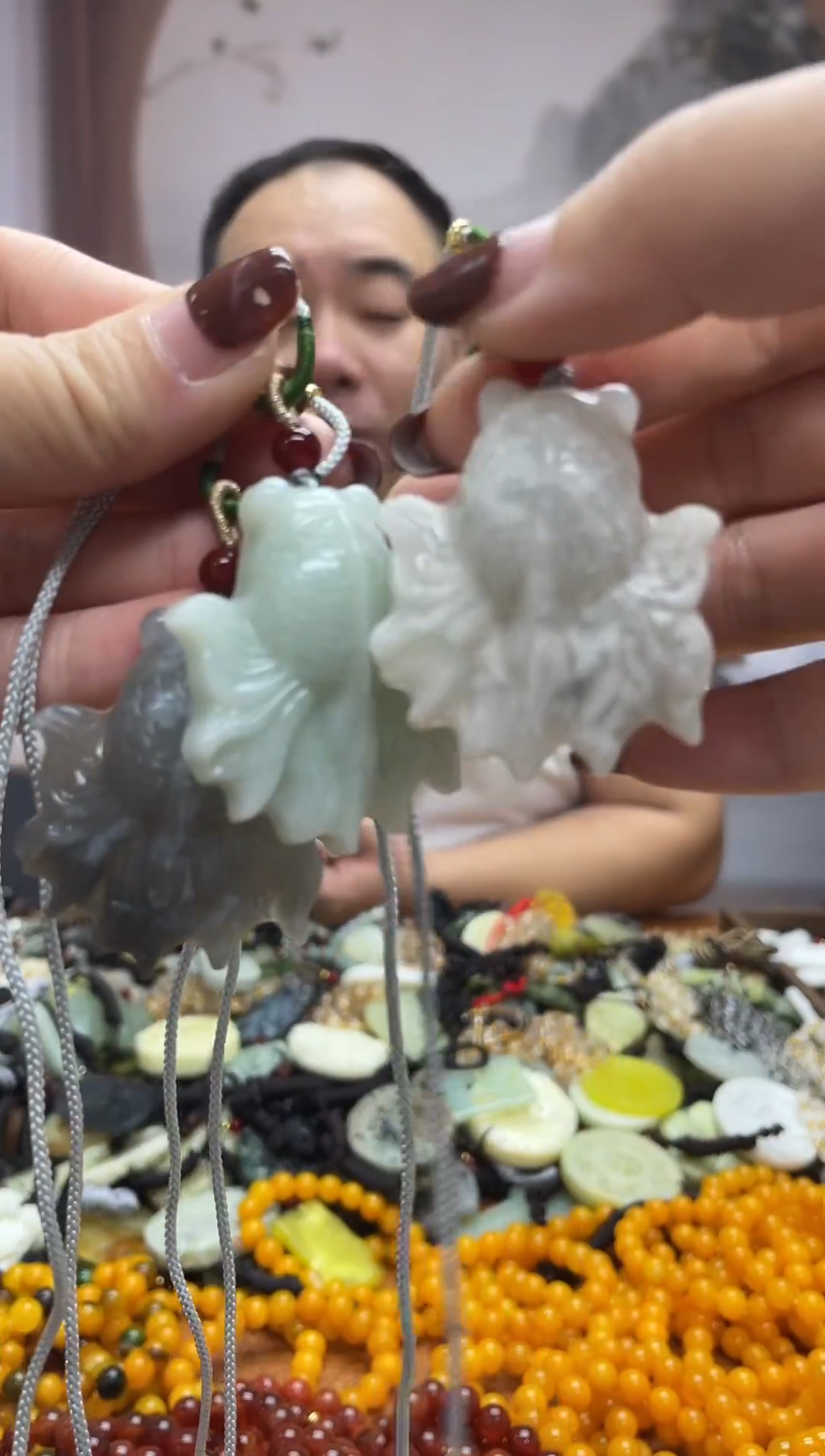 未镶嵌岫玉吊坠·多样性发货拍一发一
