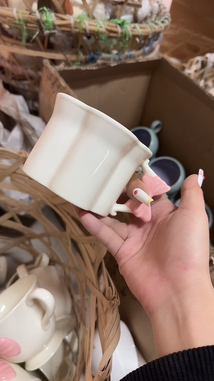 陶瓷手柄款微瑕四单包邮1954