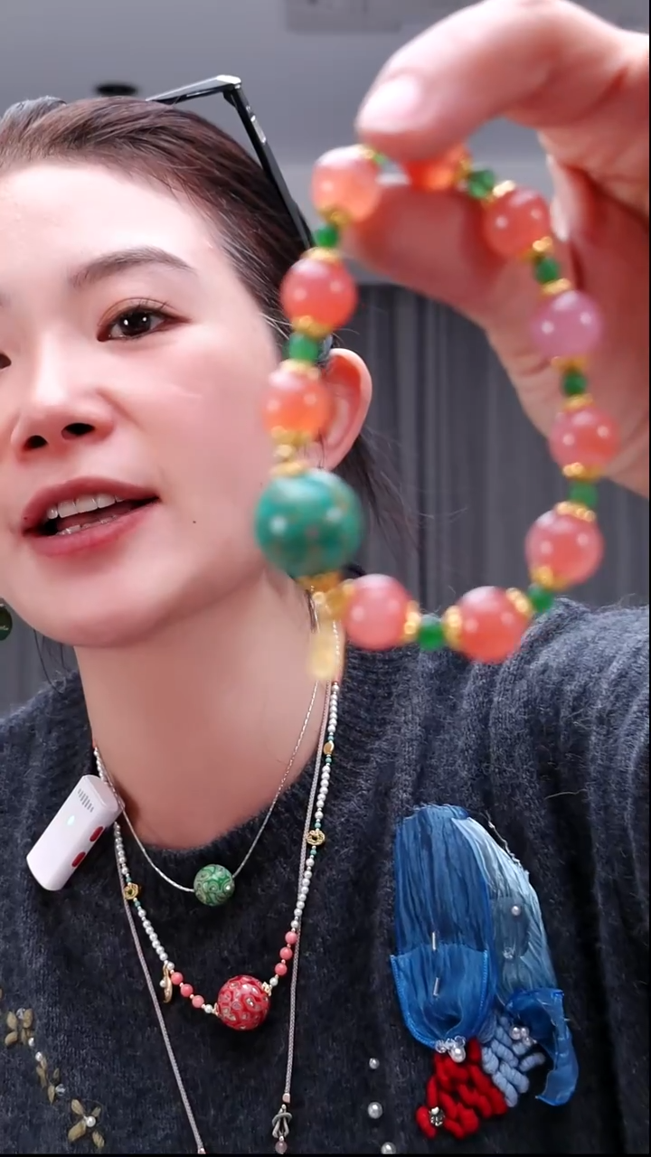 未镶嵌颈饰玛瑙/玉髓0325手串