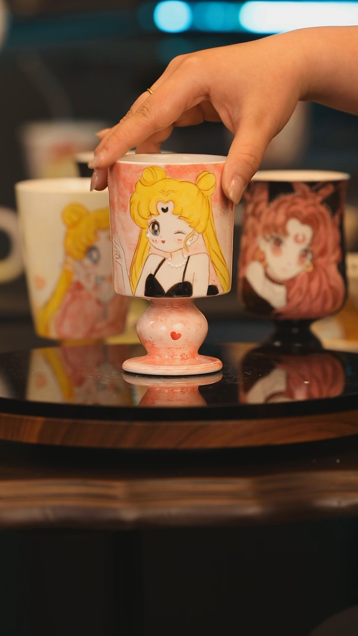 【闪购商品】摆件景德镇釉下彩绘设计师款陶瓷