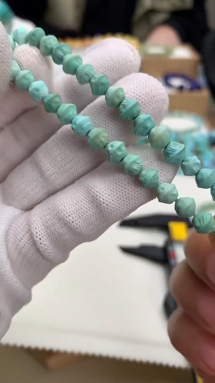 未镶嵌绿松石珠宝半成品60