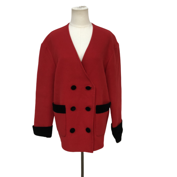 妃鱼/谬谬/绵羊毛/外套/95新/z零二零四