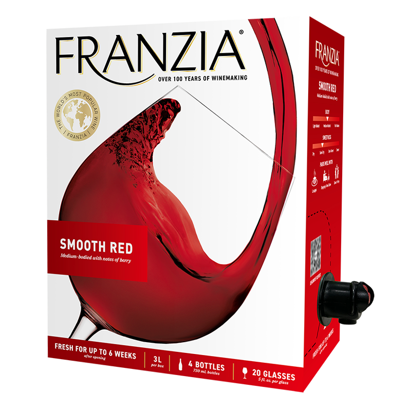 FRANZIA芳丝雅红葡萄酒3L/盒