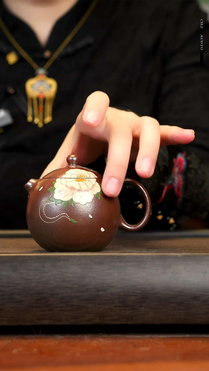 【闪购商品】紫砂茶壶念一紫砂  西施 柴烧