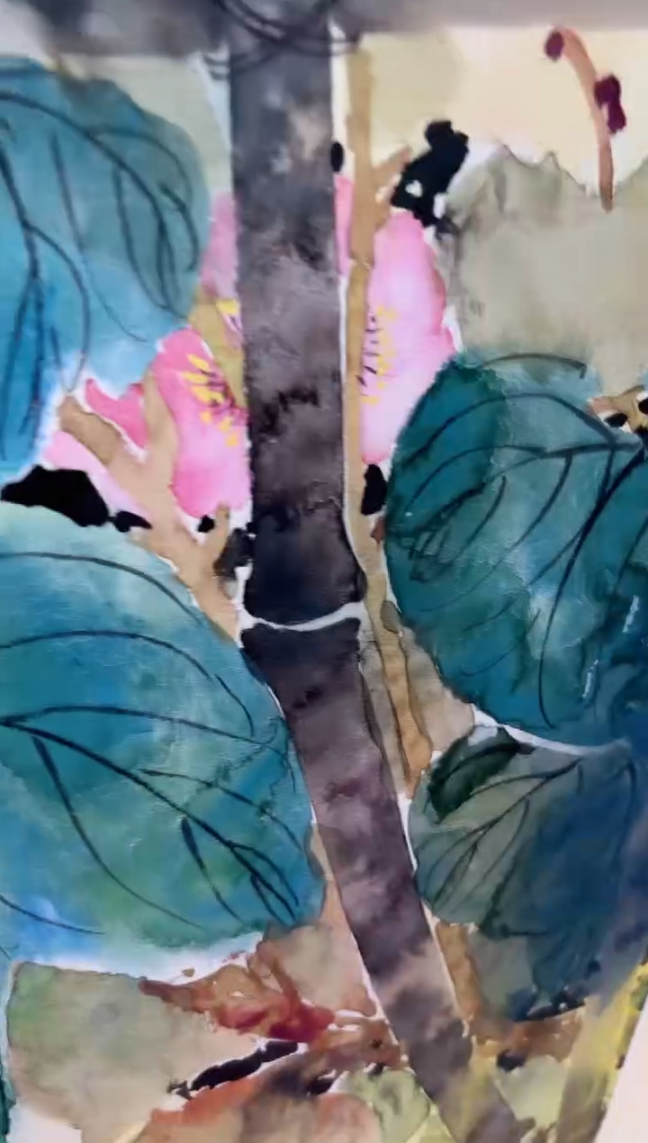 【闪购商品】国画道一老师亲笔绘画作品D20