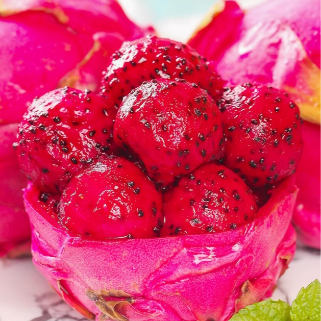 海南蜜宝红心火龙果 4斤