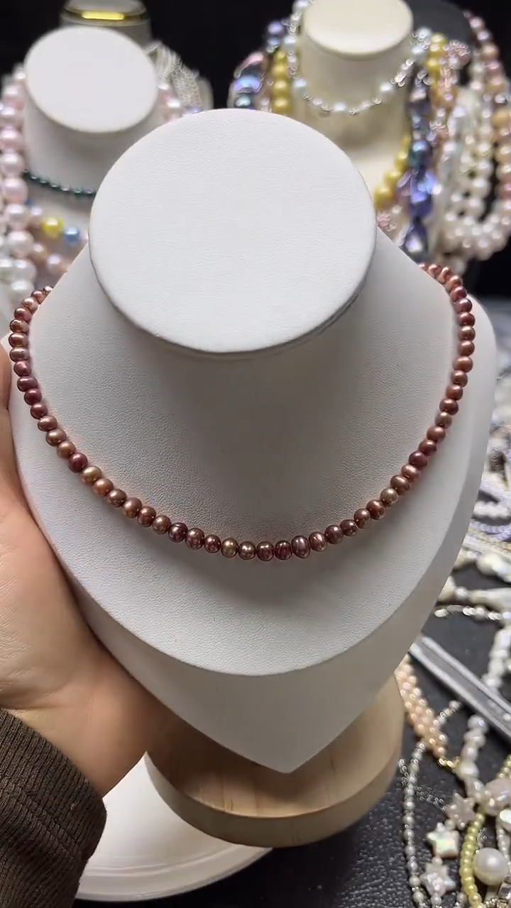 颈饰未镶嵌淡水珍珠多人多人
