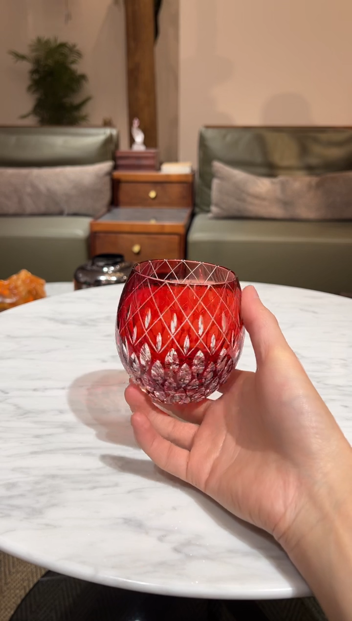 【闪购商品】茶宠BML011水晶琉璃钻石杯