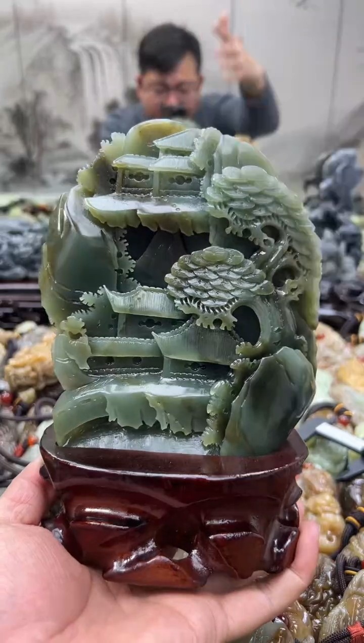 【闪购商品】和田玉摆件未镶嵌1