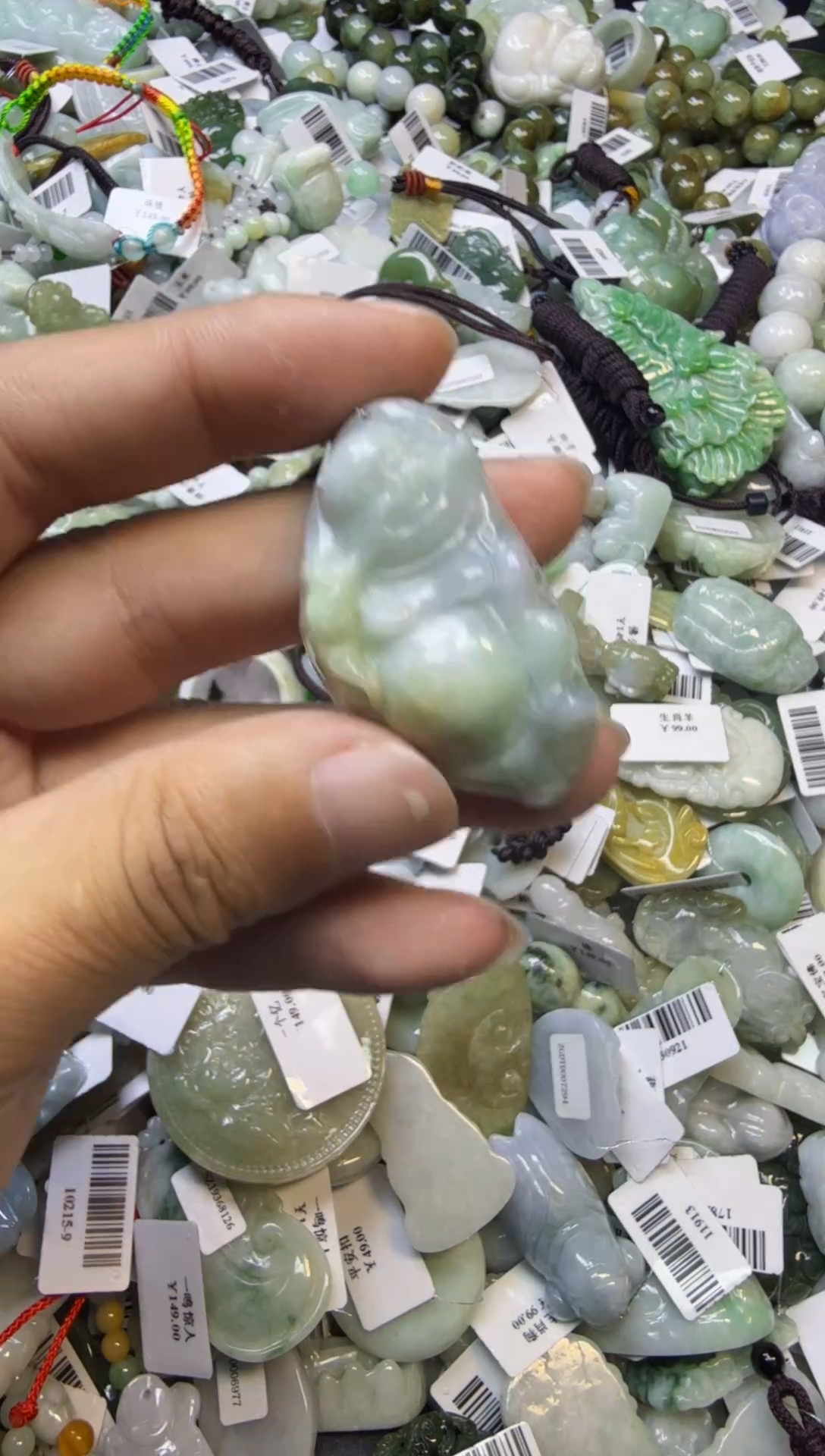 【闪购商品】翡翠颈饰未镶嵌00008221