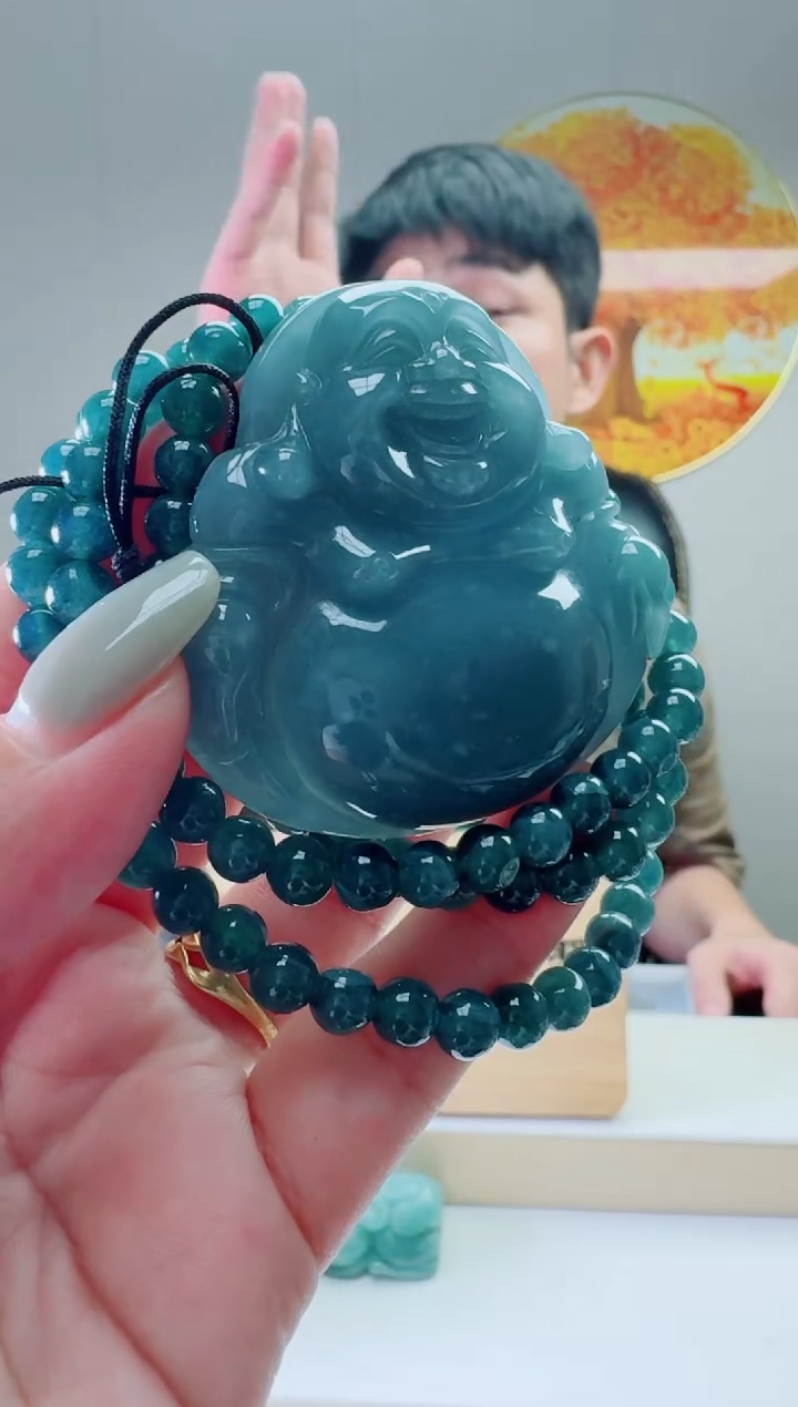 翡翠未镶嵌颈饰多样性随机发其一