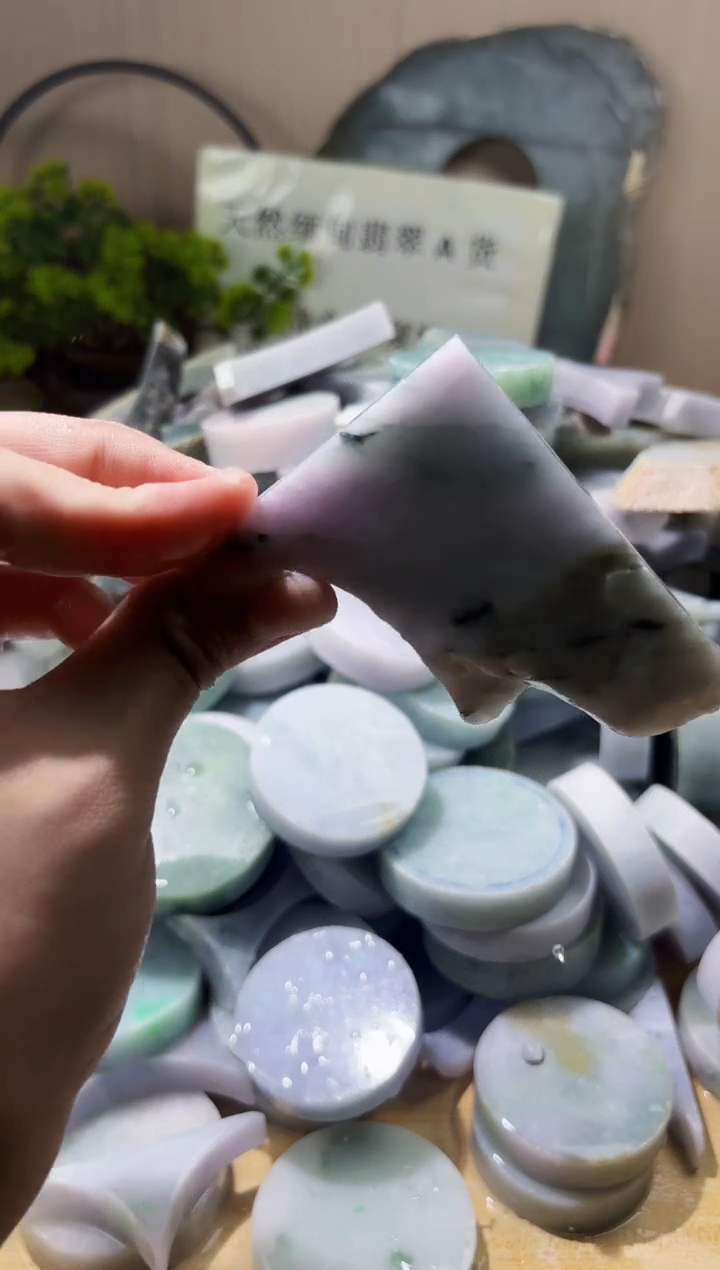 颈饰未镶嵌翡翠翡翠A货605