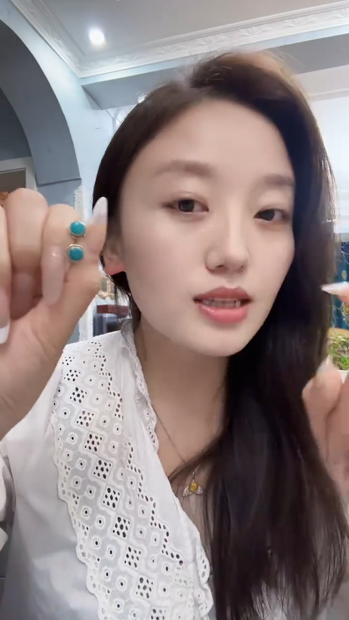 无925银索南措姆设计款耳坠