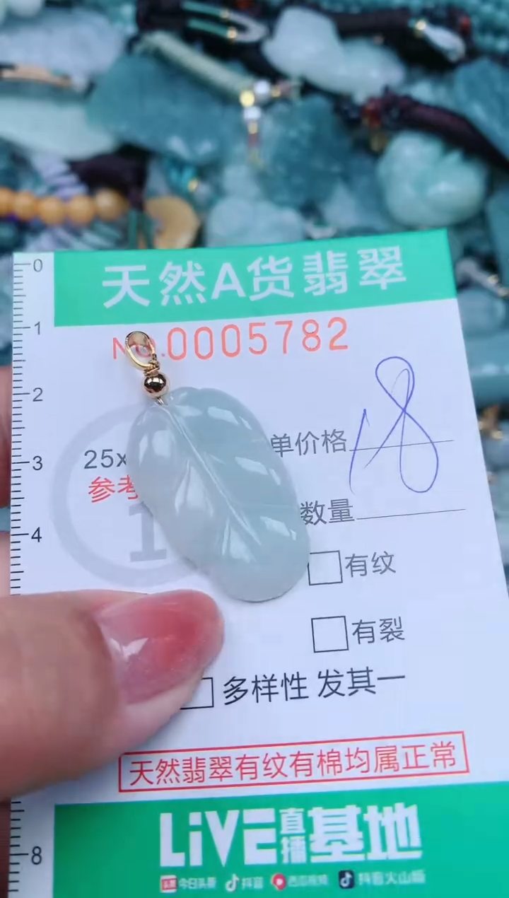 【闪购商品】翡翠颈饰未镶嵌.0005782