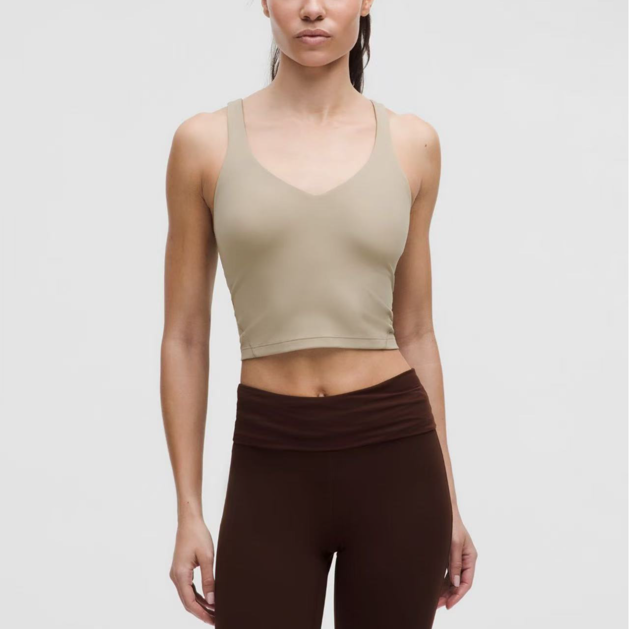 lululemon Align Tank Nulu面料运动短款无袖女士背心