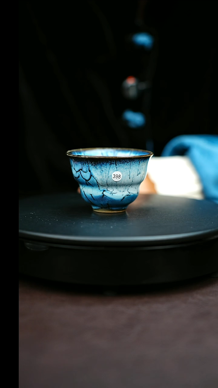 杯子钧瓷398#原矿钧瓷炉钧釉福禄杯